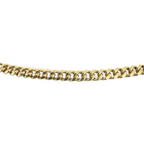 14k Yellow Gold 23.2g Solid Heavy 4mm Curb Cuban Link Chain Necklace 18.5"
