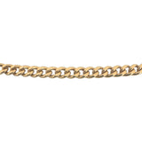 18k Yellow Gold 18.6g Solid Ladies 3.2mm Cuban Curb Link Chain Necklace 18"