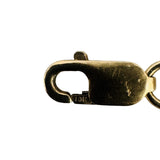 10k Yellow Gold and Oval Cut Topaz 4.9g Ladies Bracelet 7.5"