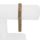 14k Yellow Gold 11.5g Ladies Thick 8.5mm Byzantine Link Bracelet Turkey 8"