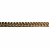 14k Yellow and Rose Gold 20.3g Solid Mirror Bar Foxtail Bracelet 7.25"