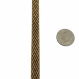 14k Yellow and Rose Gold 20.3g Solid Mirror Bar Foxtail Bracelet 7.25"