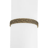 14k Yellow and Rose Gold 20.3g Solid Mirror Bar Foxtail Bracelet 7.25"