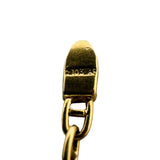 18k Yellow Gold 5g Solid Thin 2mm Mariner Link Chain Necklace Italy 15.5"