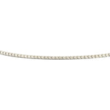 18k White Gold 4.7g Thin Light Diamond Cut Box Link Chain Necklace 19.5"
