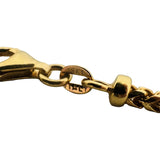 18k Yellow Gold 25.9g Solid 2.5mm Squared Franco Link Chain Necklace Italy 22"