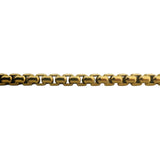 David Yurman 18k Yellow Gold 45g Solid Heavy Box Link Chain Necklace 18"