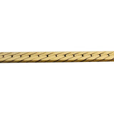 14k Yellow Gold 16g Solid Thick 4mm Herringbone Link Chain Necklace 20"