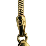 14k Yellow Gold 4.5g Solid Thin 1.5mm Snake Link Chain Necklace Italy 18"