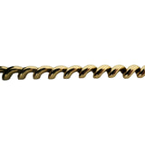 14k Yellow Gold 16g Ladies Polished 7mm San Marco Link Bracelet Italy 7.25"