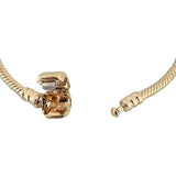 Pandora 14k Yellow Gold 15.3g Snake Bracelet with Barrel Clasp 6.5"