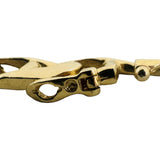 14k Yellow Gold 31.7g Solid Heavy 9.5mm Vintage Mariner Link Bracelet 7"