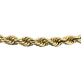 14k Yellow Gold 43.6g Solid Heavy 4mm Vintage Rope Chain Necklace 30"
