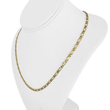 18k Yellow Gold 15.6g Solid Vintage 3.5mm Curb Link Chain Necklace Italy 19.5"
