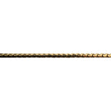 18k Yellow Gold 15.8g Vintage UnoAErre Serpentine Link Chain Necklace Italy 24"