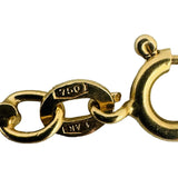 18k Yellow Gold 15.8g Vintage UnoAErre Serpentine Link Chain Necklace Italy 24"