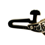 14k Yellow and White Gold and 1cttw Diamond 13g Ladies Heart Link Bracelet 7"