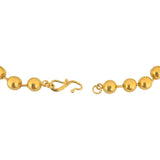 24k Pure Yellow Gold 16.6g Solid Heavy 6mm Ball Bead Link Bracelet 7"