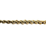 14k Yellow Gold 10g Ladies Polished 9.5mm Fancy Link Bracelet Italy 6.5"
