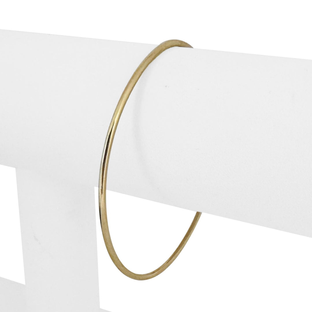 14k Yellow Gold 7.9g Ladies T-Bar Flex Cuff Bracelet 7.25"