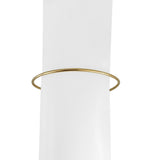 14k Yellow Gold 7.9g Ladies T-Bar Flex Cuff Bracelet 7.25"