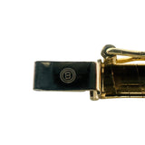 14k Yellow Gold 15.8g Solid Ladies 4mm Omega Link Necklace 16"