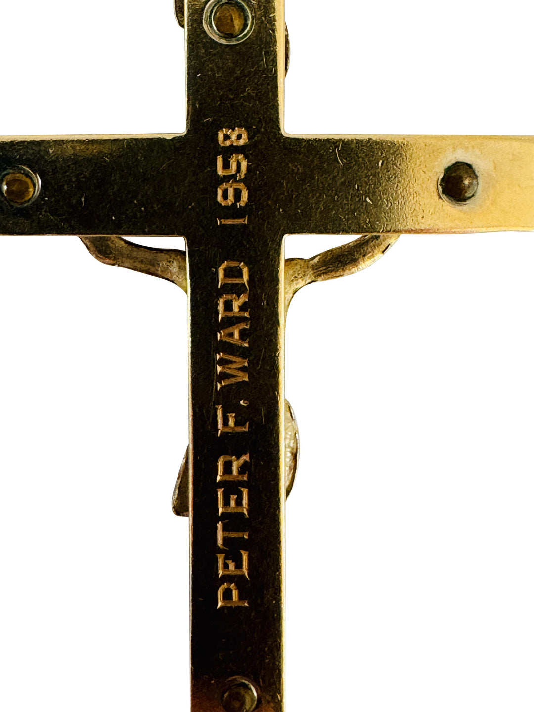 14k Yellow Gold 45.7g Vintage Heavy Beaded Rosary Necklace 32"