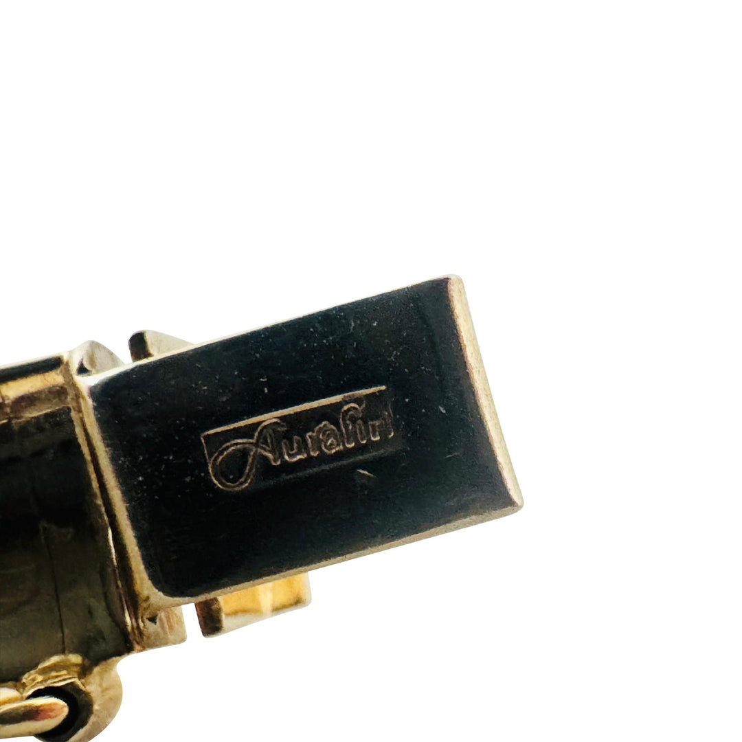 14k Yellow Gold 35.6g Solid Heavy 6mm Omega Link Necklace Italy 16"