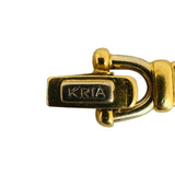 18k Yellow Gold 28g Solid Heavy Fancy Link Station Bracelet Italy 8.5"