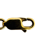 14k Yellow Gold 6.2g Light Vintage Van Dell Mickey Mouse Charm Bracelet 7.25"