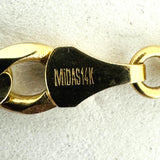 14k Yellow Gold 31g Solid Heavy 6mm Figaro Link Chain Necklace Turkey 24"