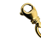 14k Yellow Gold 17.2g Solid Ladies 7mm Oval Link Cable Bracelet 7.5"