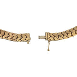 14k Yellow Gold 25g Ladies 9mm Fancy Link Necklace 16"