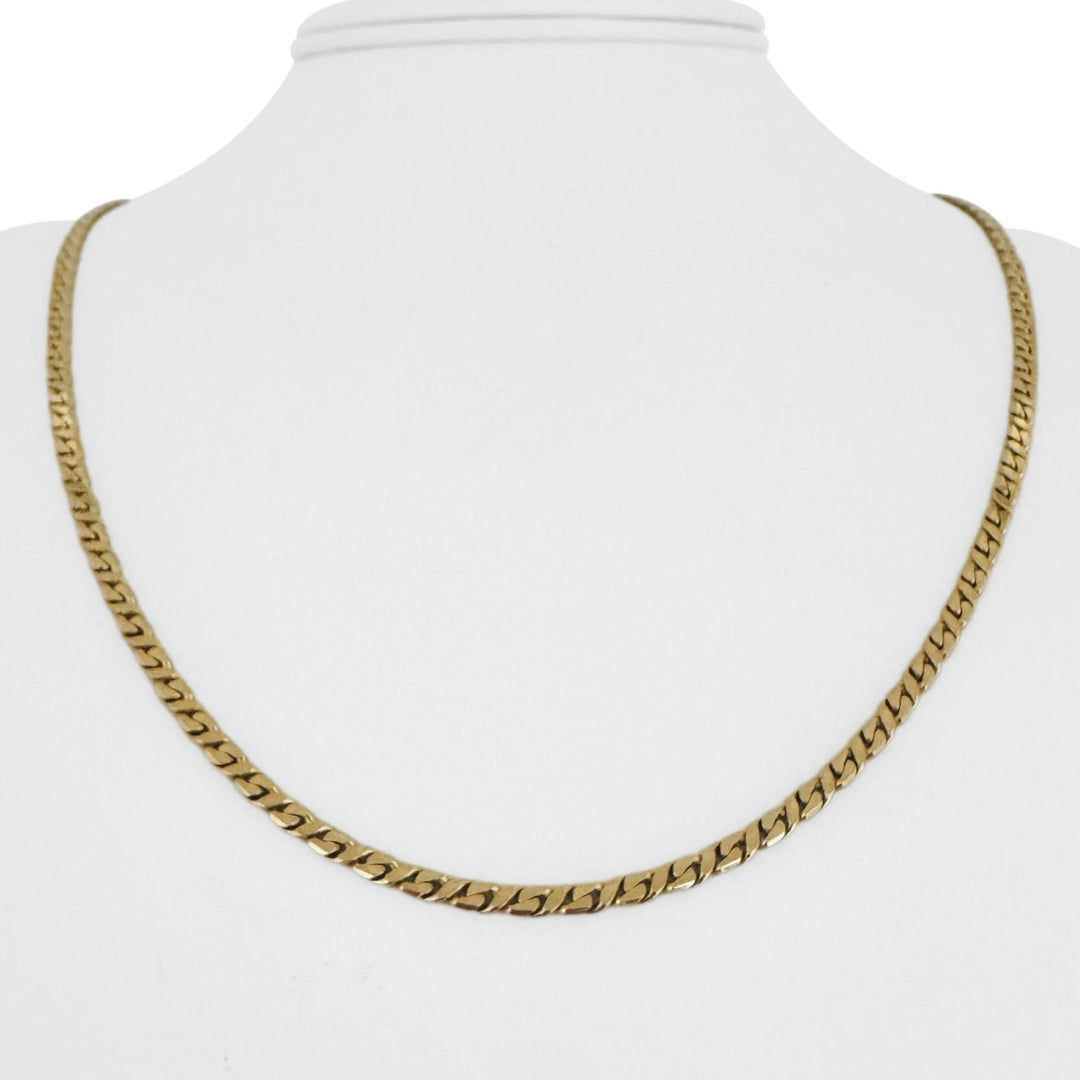 14k Yellow Gold 14.6g Solid 3mm Fancy Link Chain Necklace 21"