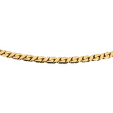 14k Yellow Gold 14.6g Solid 3mm Fancy Link Chain Necklace 21"