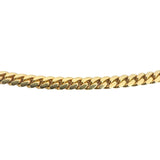 14k Yellow Gold 20.3g Solid 3.2mm Cuban Curb Link Chain Necklace 24"