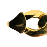 10k Yellow Gold 72.7g Solid Heavy 11mm Curb Link Chain Necklace 24"