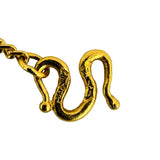 24k Pure Yellow Gold 5.8g Solid Thin 1.8mm Curb Link Chain Necklace 15"