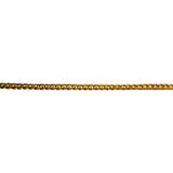 24k Pure Yellow Gold 9.7g Solid Thin 2mm Curb Link Chain Necklace 15.5"