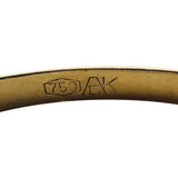 Set of Three 18k Yellow Gold 25.2g Solid Diamond Cut Bangle Bracelets 8"