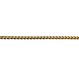 18k Yellow Gold 21.4g Solid 3.5mm Cuban Link Chain Necklace 18"