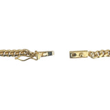 18k Yellow Gold 21.4g Solid 3.5mm Cuban Link Chain Necklace 18"