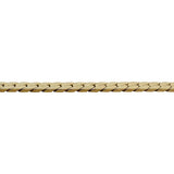 14k Yellow Gold 22.4g Solid Thick 4mm Herringbone Link Chain Necklace 19.5"
