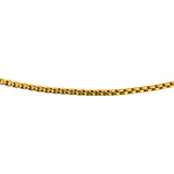 24k Pure Yellow Gold 9.4g Solid Thin 1.8mm Box Link Chain Necklace 16"