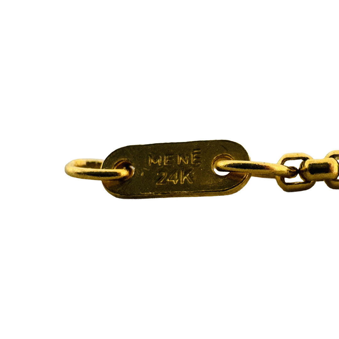 24k Pure Yellow Gold 9.4g Solid Thin 1.8mm Box Link Chain Necklace 16"