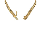 14k Yellow Gold 13.2g Imperial Gold 5.5mm Mirror Bar Link Bracelet 7"