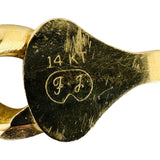 14k Yellow Gold 30.3g Solid Heavy 10mm Curb Link Bracelet 7"