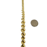 14k Yellow Gold 12.7g Faceted Graduated San Marco Link Bracelet Peru 7"