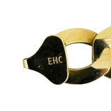 14k Yellow Gold 30g Solid Heavy 12mm Men's Curb Link Bracelet 8.5"