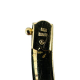 14k Yellow Gold 39.4g Solid Heavy 6mm Omega Link Necklace Italy 16"